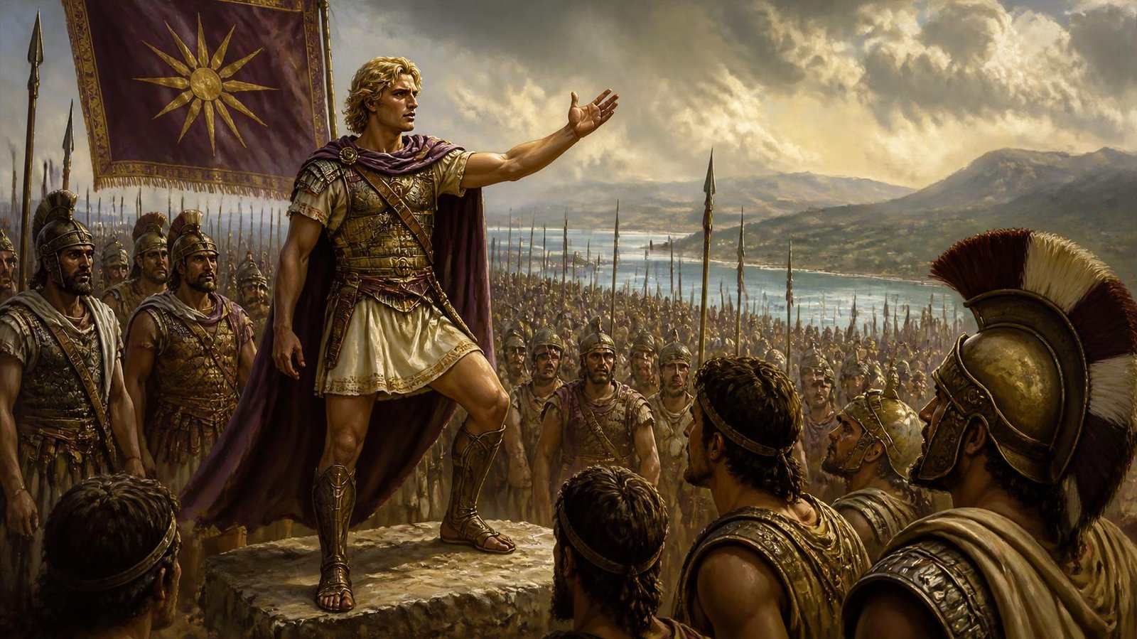 Mutiny at Opis Speech delivered by Alexander the Great