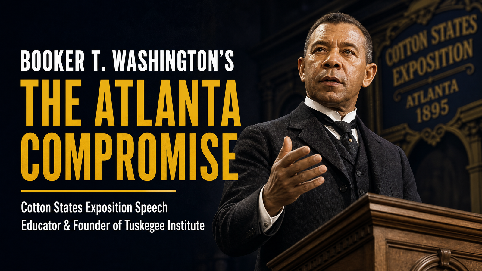 The Atlanta Cotton States Exposition Speech ('The Atlanta Compromise') — Booker T. Washington