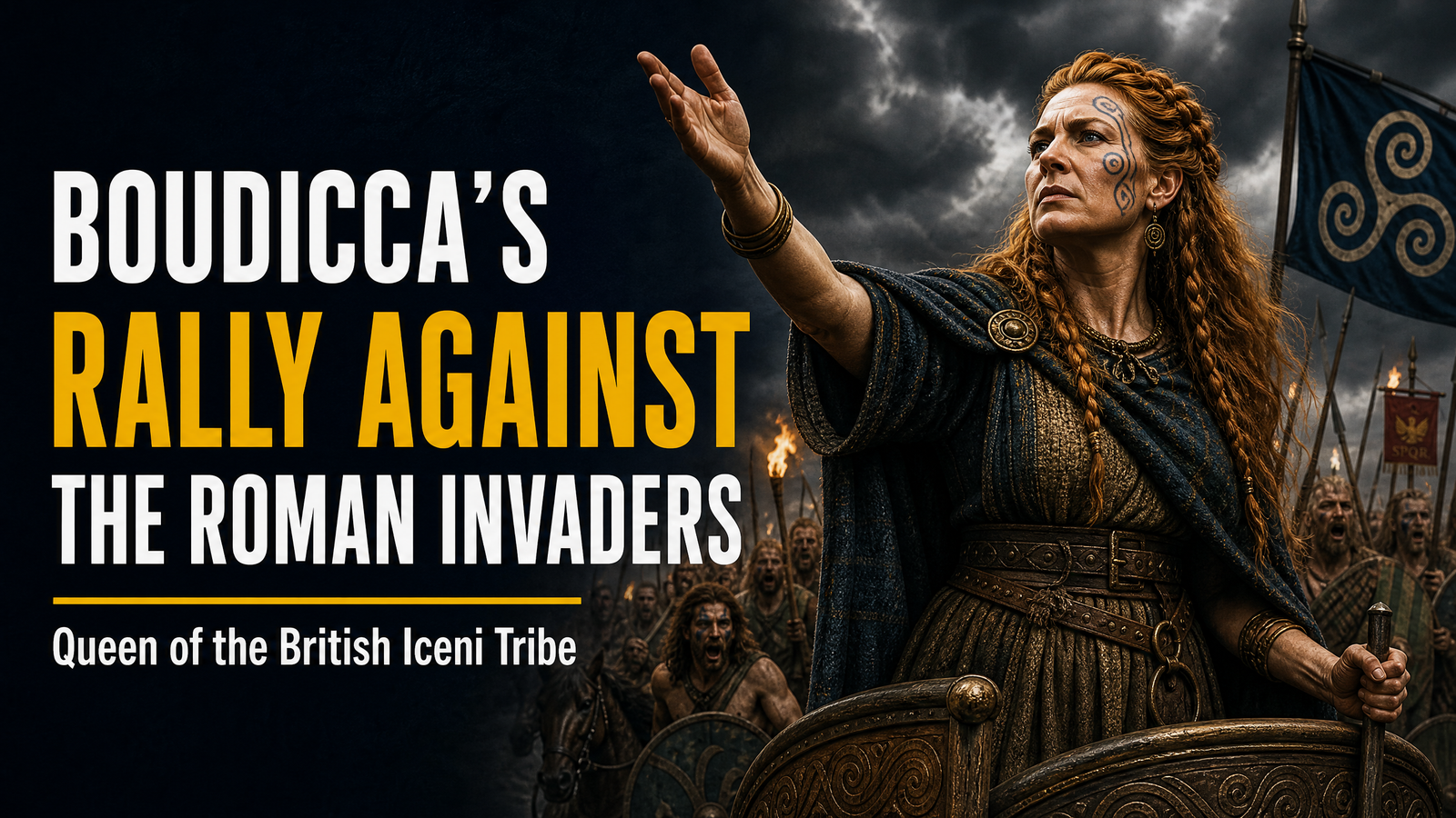 Rally Against the Roman Invaders — Boudicca