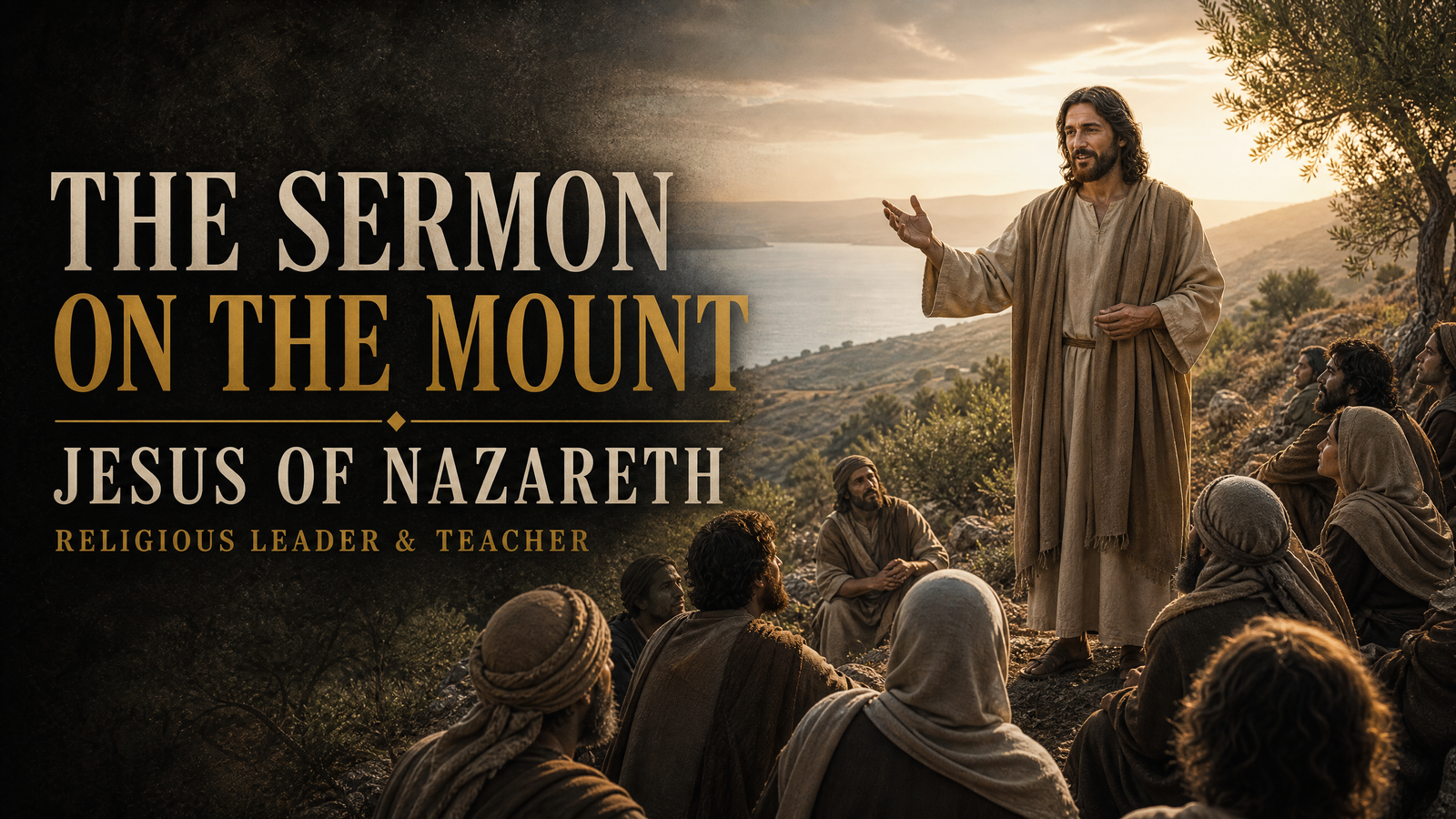 The Sermon on the Mount delivered by Jesus of Nazareth