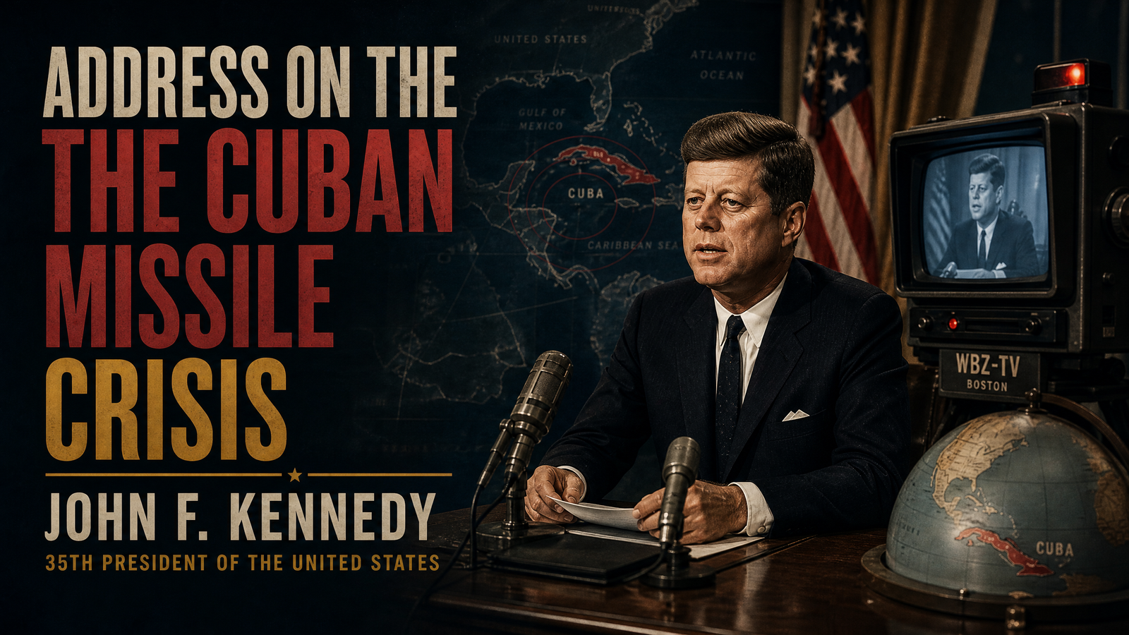 Address on the Cuban Missile Crisis delivered by John F. Kennedy