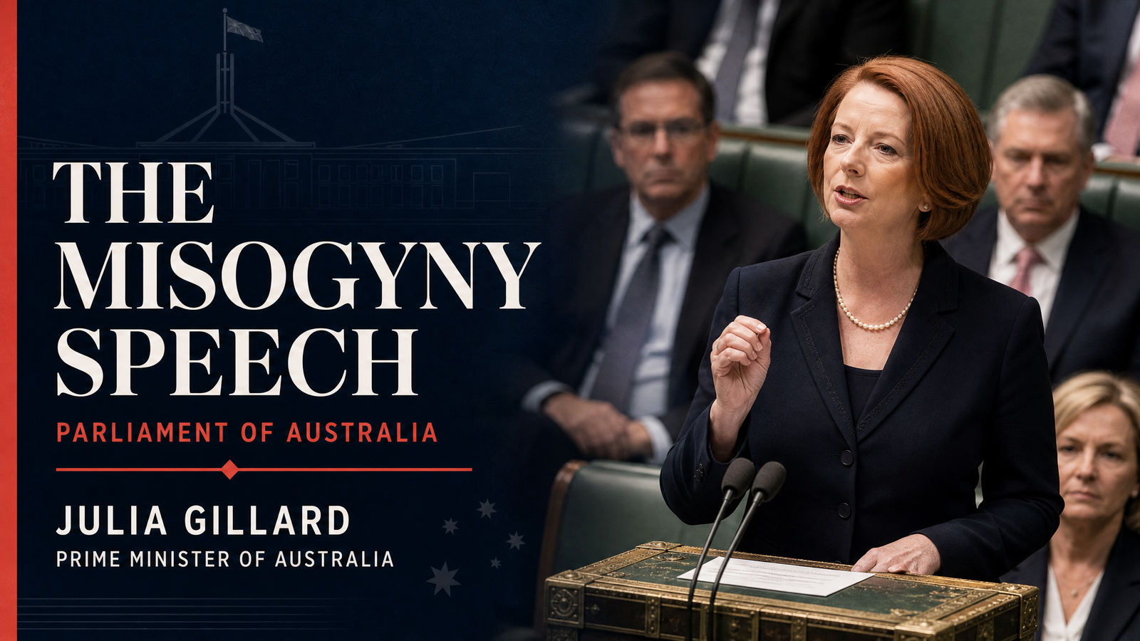 The Misogyny Speech — Julia Gillard