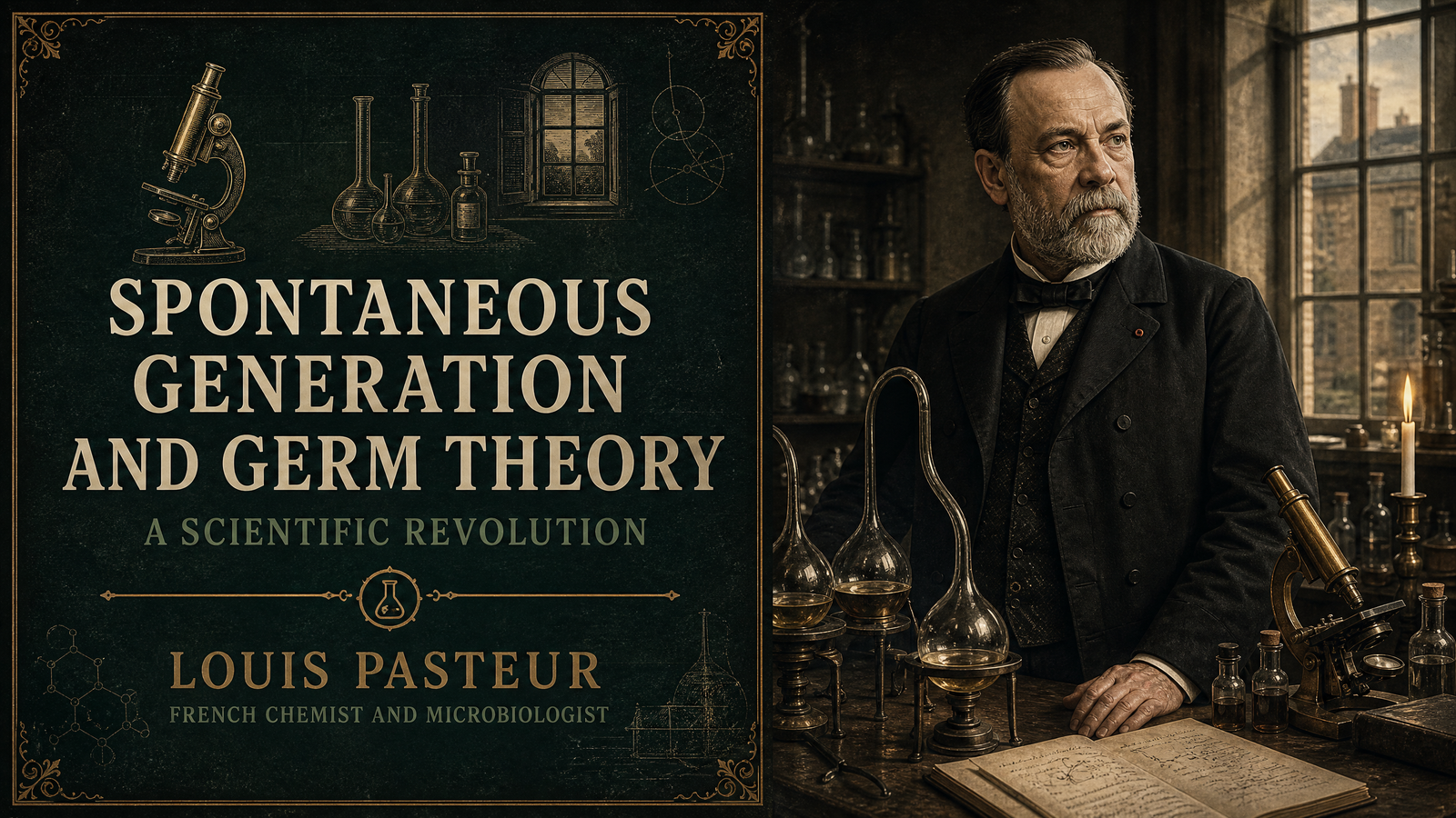 Spontaneous Generation and Germ Theory delivered by Louis Pasteur