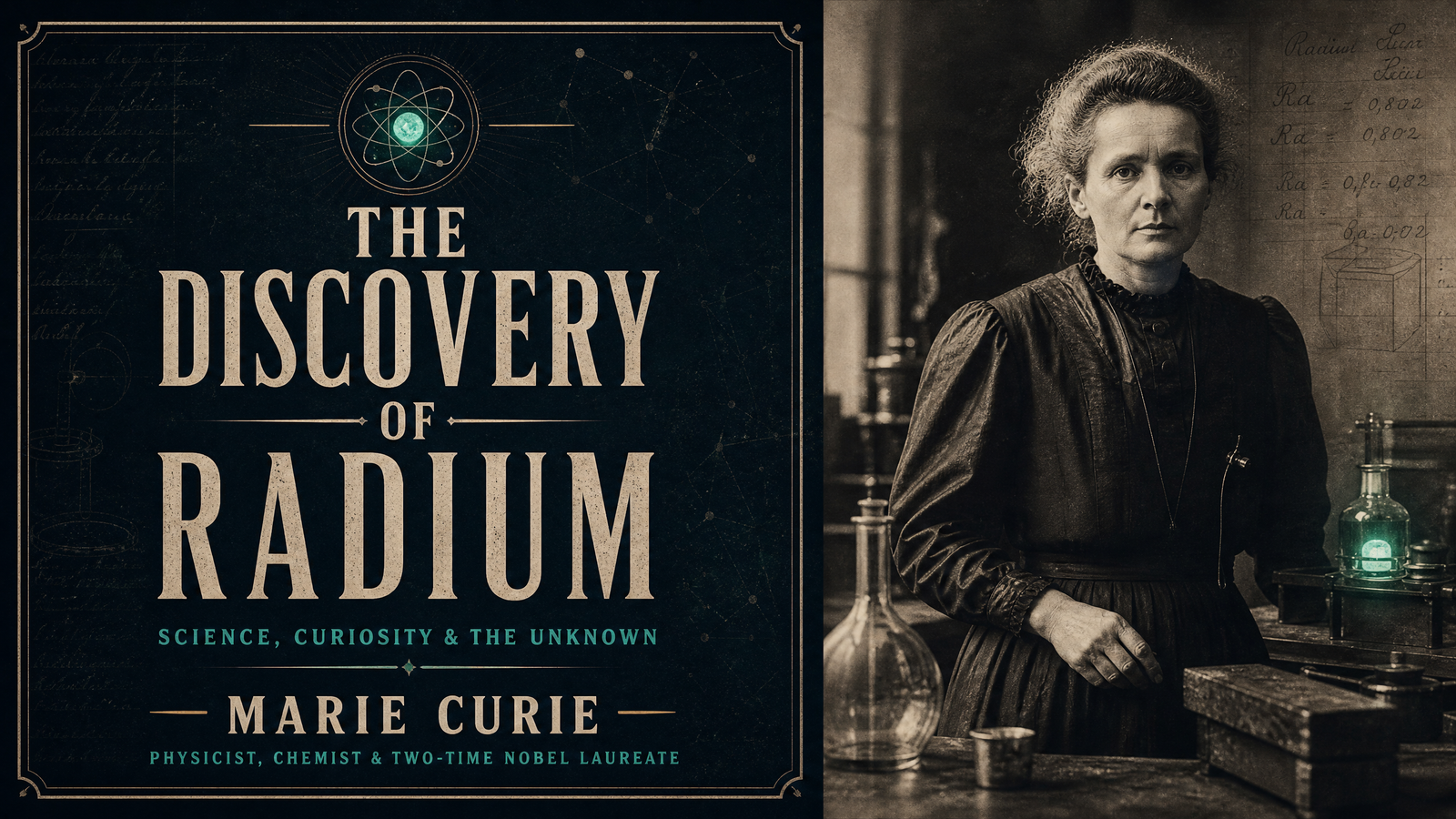 The Discovery of Radium delivered by Marie Curie