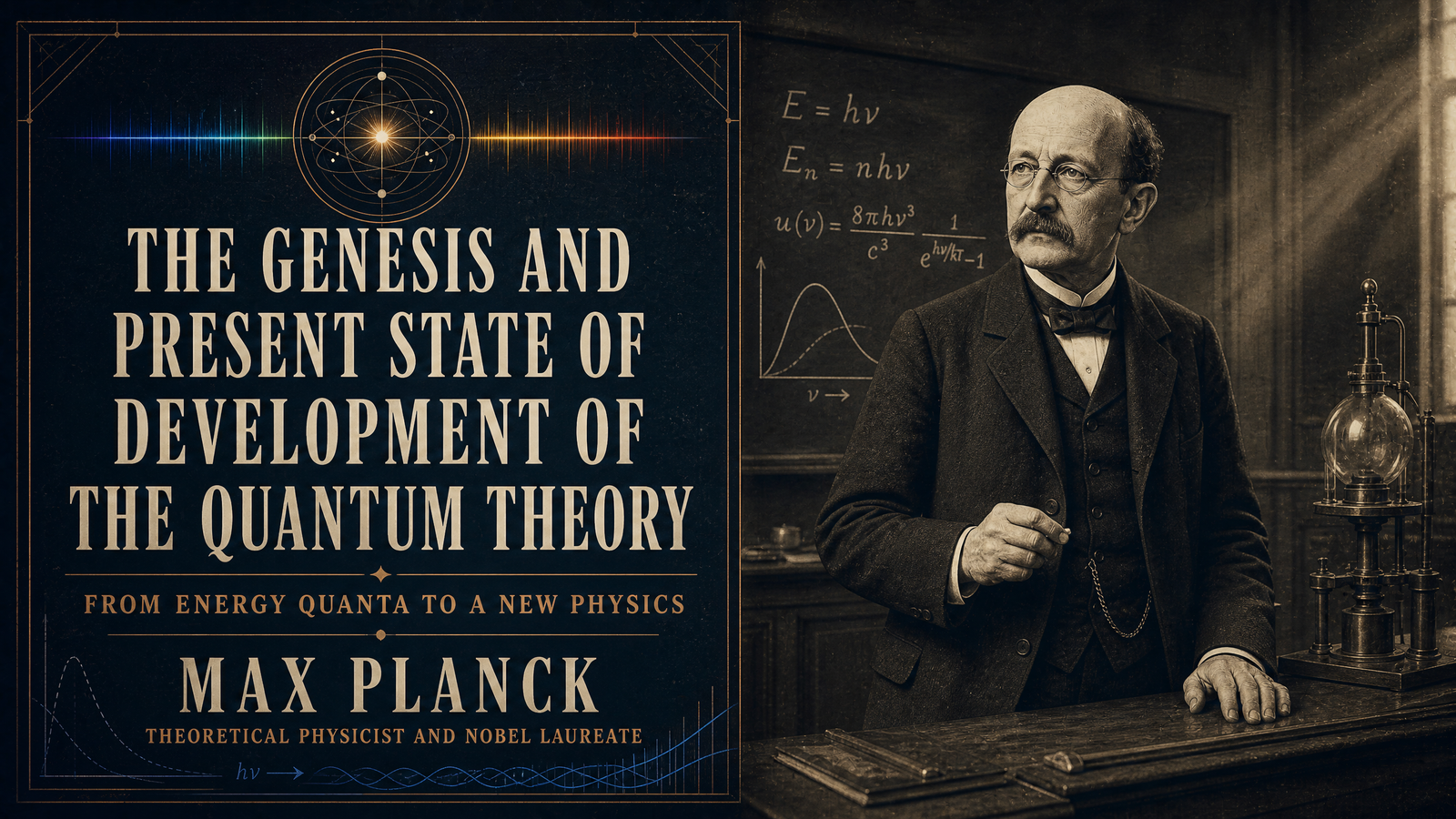 The Genesis and Present State of Development of the Quantum Theory delivered by Max Planck