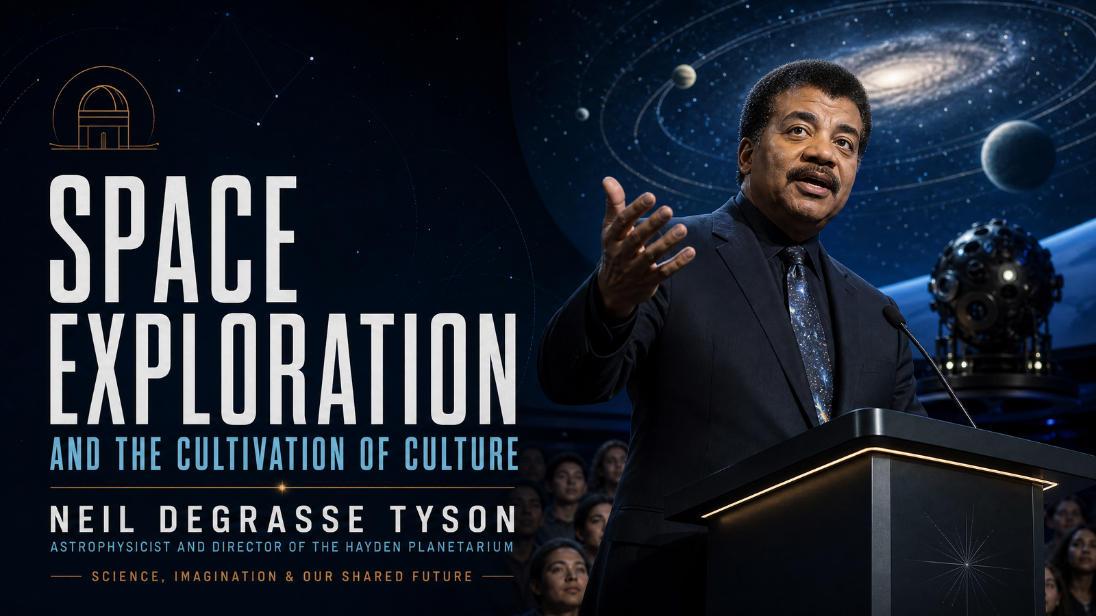 Space Exploration and the Cultivation of Culture delivered by Neil deGrasse Tyson
