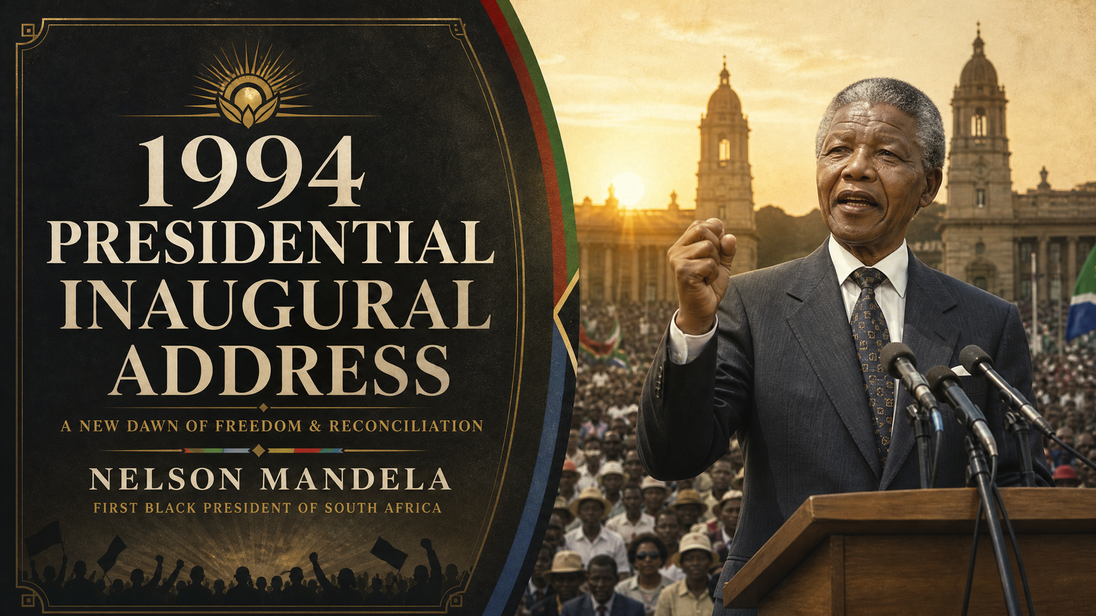 1994 Presidential Inaugural Address delivered by Nelson Mandela