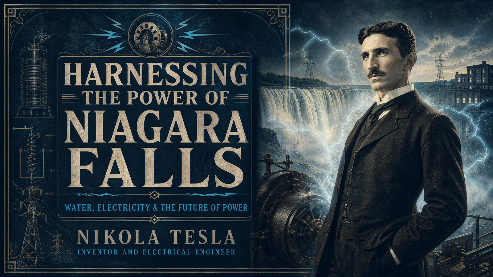 Harnessing the Power of Niagara Falls delivered by Nikola Tesla