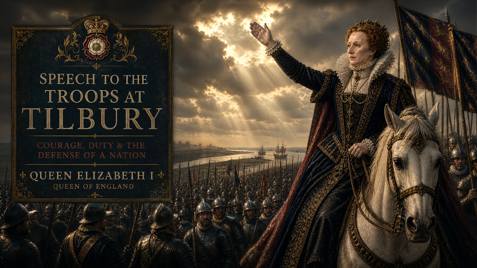 Speech to the Troops at Tilbury delivered by Queen Elizabeth I