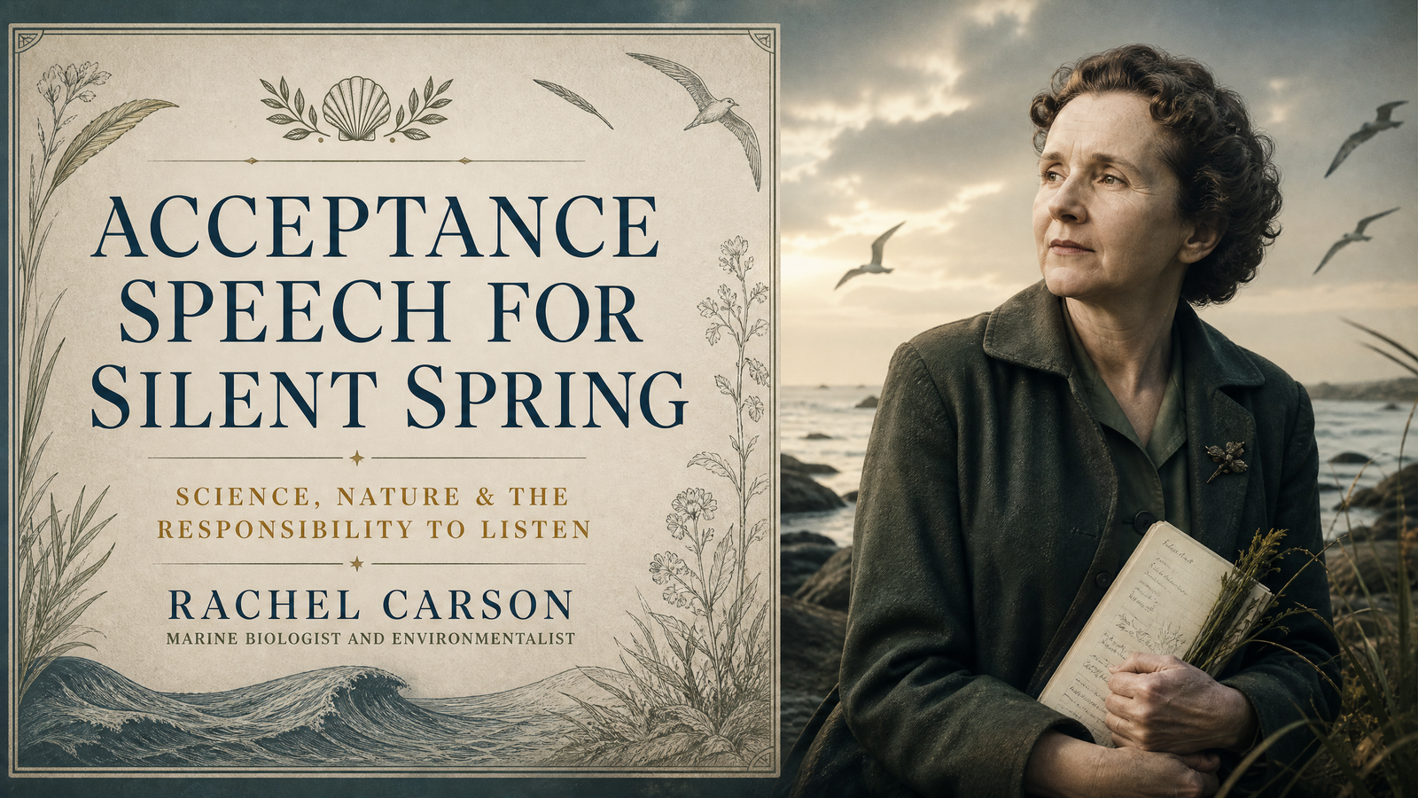 Acceptance Speech for Silent Spring (National Book Award) delivered by Rachel Carson