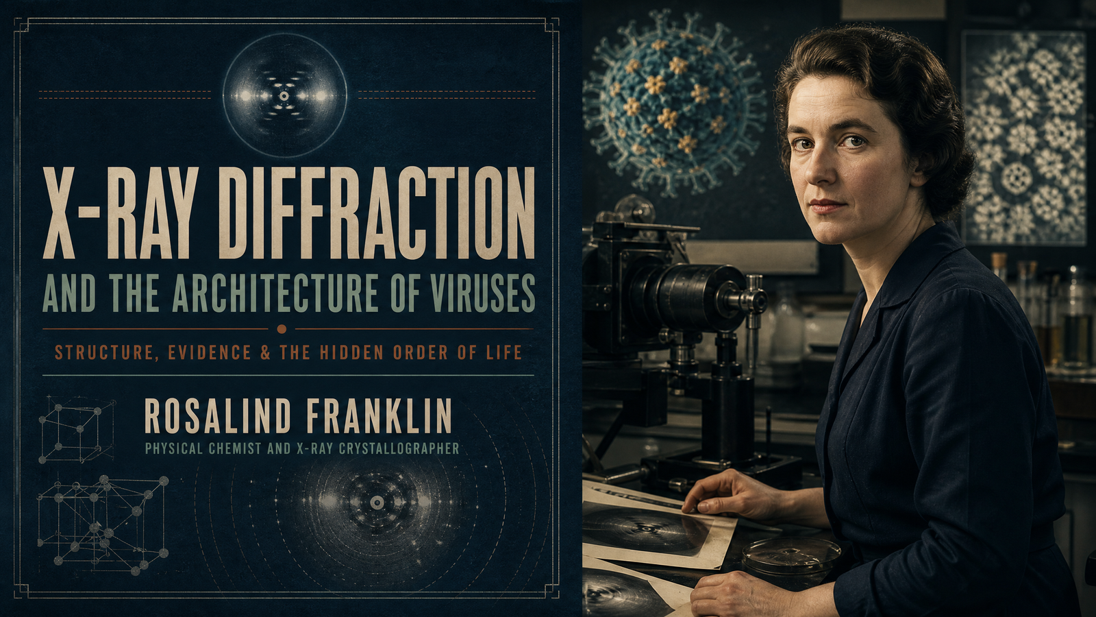X-Ray Diffraction and the Architecture of Viruses delivered by Rosalind Franklin