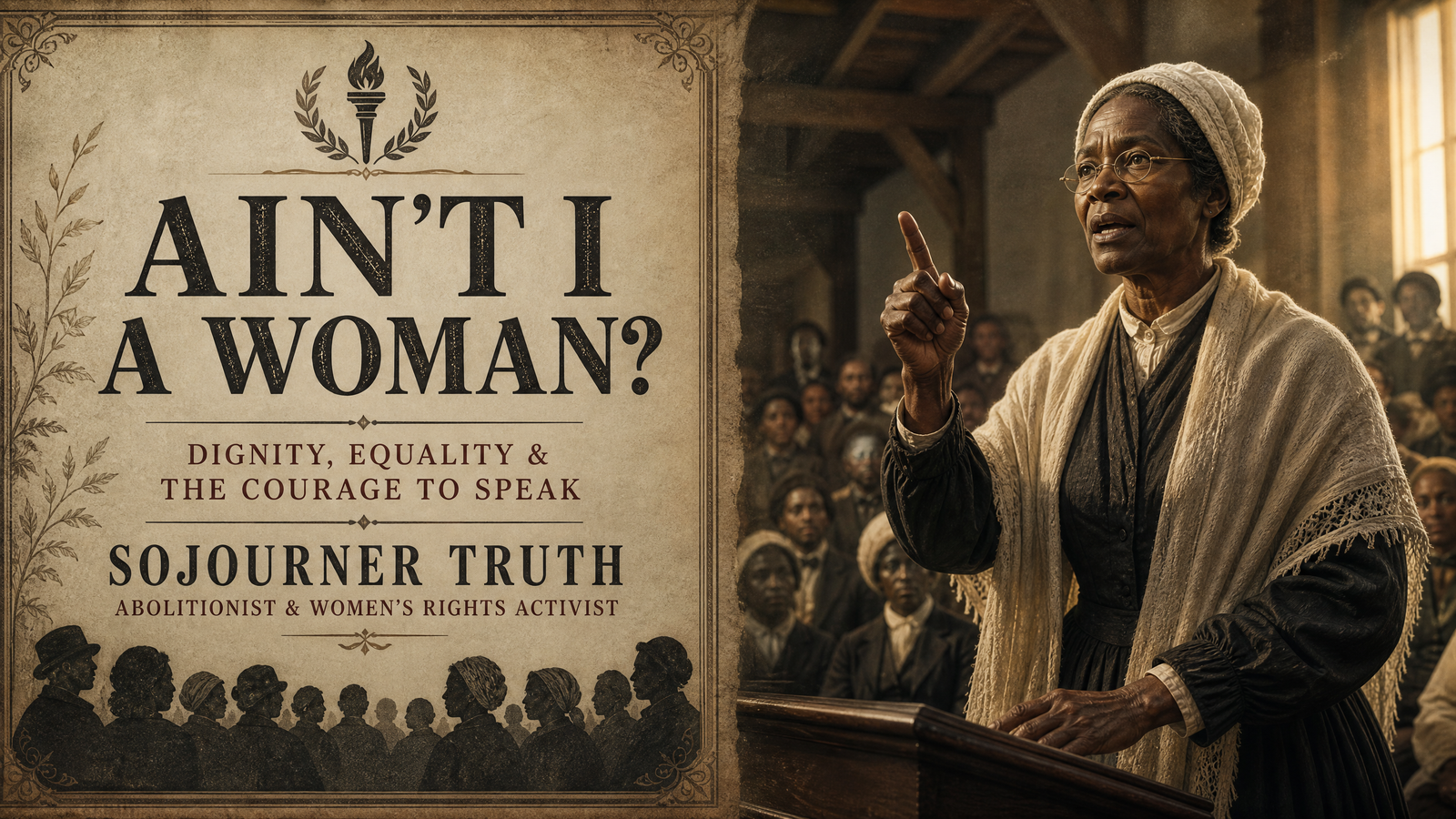 Ain't I a Woman? delivered by Sojourner Truth