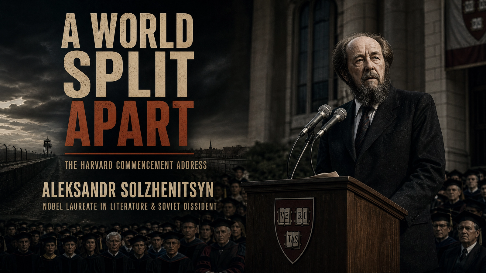 A World Split Apart ('The Harvard Commencement Address') delivered by Aleksandr Solzhenitsyn