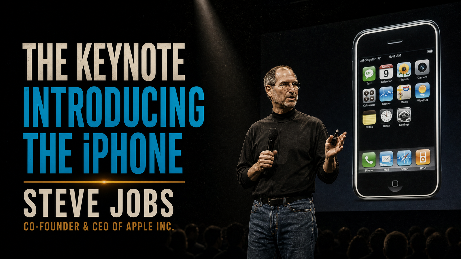 The Keynote Introducing the iPhone delivered by Steve Jobs
