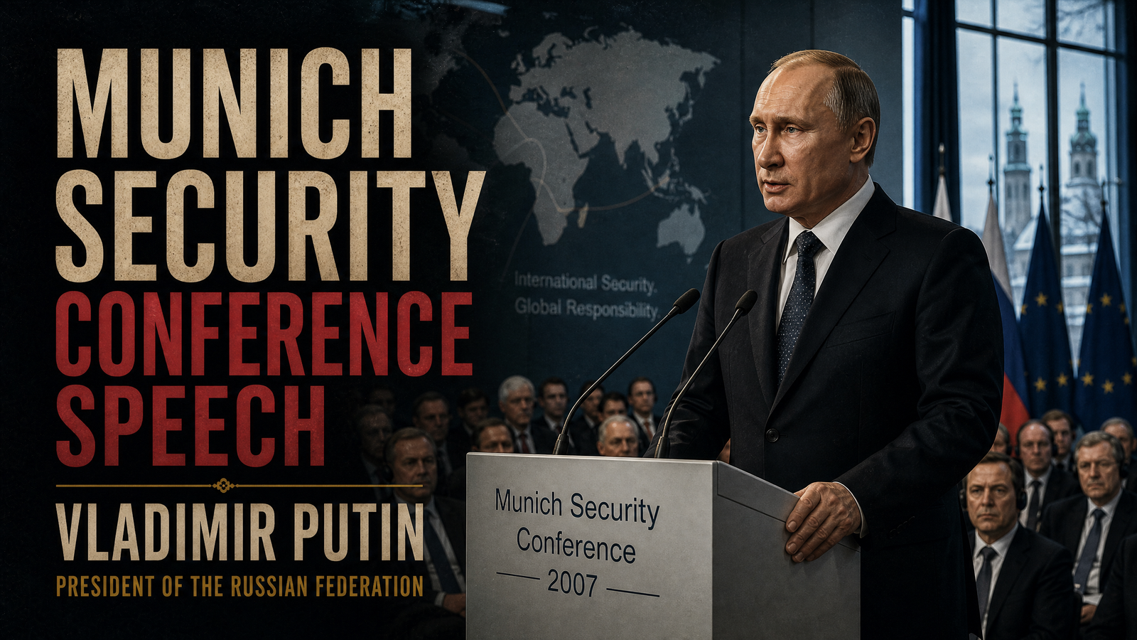 Munich Security Conference Speech delivered by Vladimir Putin