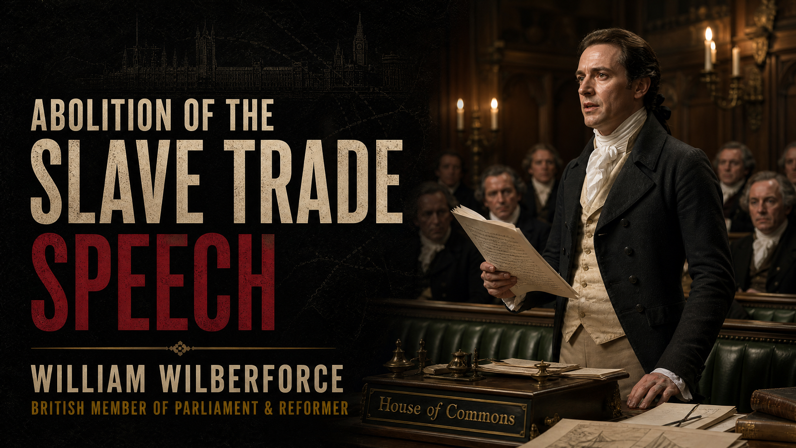 Abolition of the Slave Trade Speech delivered by William Wilberforce